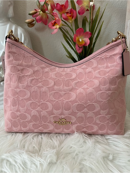 Coach Handbags - Coach Laurel in pink denim